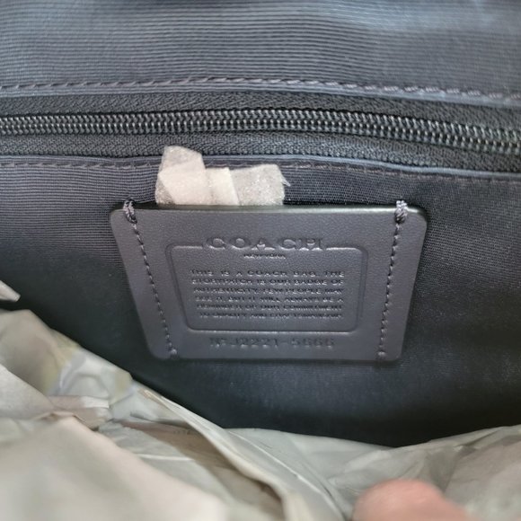 Coach Court Backpack 5666 Everglade Green - Picture 7 of 9